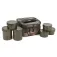 Fox international Camolite™ 6 Pot Hookbait Köderbeutel