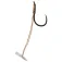 Korum Quickstop barbed single eyed hook