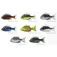 Live target Sunfish Unrigged Sinking weicher köder 97 mm