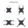 Tooq LP1345TN-B Ceiling TV Bracket