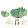 Chicco Crocodilo Pull Along crawling toy