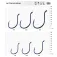BKK Octopus Beak barbed single eyed hook