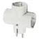 Onlex 3-polige adapter 10-16A