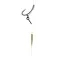 Nash Fluoro D barbed tied hook
