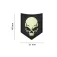 Jtg Patch en caoutchouc SOF Skull