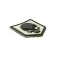 Jtg Patch de caveira de borracha SOF