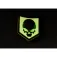 Jtg Patch de caveira de borracha SOF