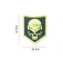 Jtg SOF Skull rubberen patch