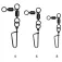 VMC Clip giratori 3151 Drop