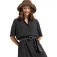 Roxy Island Escape Solid kurzarm langes kleid