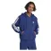 adidas Essentials 3 Stripes French Terry full zip sweatshirt
