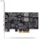 Startech Carte d´extension PCI-E PS4C3IA3-USB-C-CARD