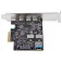 Startech Carte d´extension PCI-E PS4C3IA3-USB-C-CARD