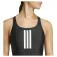 adidas 3 Stripes V Back badeanzug
