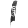 ION Beachflag pole & base 421x80cm lippu