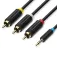 Vention Câble BCCBG RCA vers jack 2 5 mm