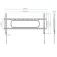 Tooq LP1090F-B wall TV bracket