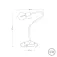 Creative cables Without Bulb Table Flex articulated table lamp with diffused light