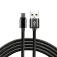 Everactive Flätad QC USB-C-kabel 1 m 3A