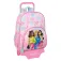 Safta Barbie Painterly Wheeled Backpack