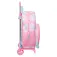 Safta Barbie Painterly Wheeled Backpack