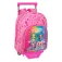 Safta Trolley Rainbow High Shine Wheeled Backpack