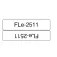 Brother FLE2511 thermal label