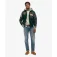 Superdry Hooded College Patched bomber jacket