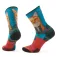 Smartwool Hike Targeted Cushion Geo Fox Print Crew socks