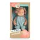 Miniland Boneca de bebê com vitiligo 38 cm