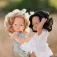 Miniland Boneca de bebê com vitiligo 38 cm