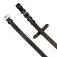 Equestro Solid Lettering Grip Rubber Silver Fitting ohjat