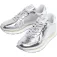 Pepe jeans Brit Silver W trainers