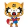 Funko Aggretsuko-Aggretsuko mit Gitarre Figur
