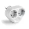 Famatel Double plug adapter and switch