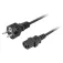 Lanberg Cable d´alimentació CA-C13C-14CC-0018-BK