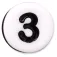 Jibbitz Pin Tiny Friendship Number Three