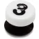 Jibbitz Tiny Friendship Number Three Stift