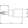 Bahco 1/4´´ bit socket PH2