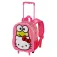 Karactermania Sanrio Hello Kitty Funny 3D Wheeled Backpack