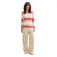 Tom tailor Knit Structured Striped pullover