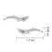 Dive silver Boucles d´oreilles Small Humpback Whale