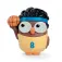 Egan Goofy basketspelarefigur