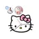 Hello kitty MDF 挂钟