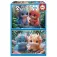 Educa Süße Monster 2x100 Teile Puzzle