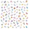 Janod 100 adhesius d´unicorns
