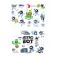 Paladone Astrobot gadget stickers