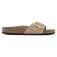 Birkenstock Sandalias Madrid Big Buckle Nubuck Leather
