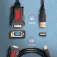 Axagon Serial RS-232 DB9 USB-A cable