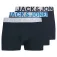 Jack & jones Boxers Conor Solid 3 unitats